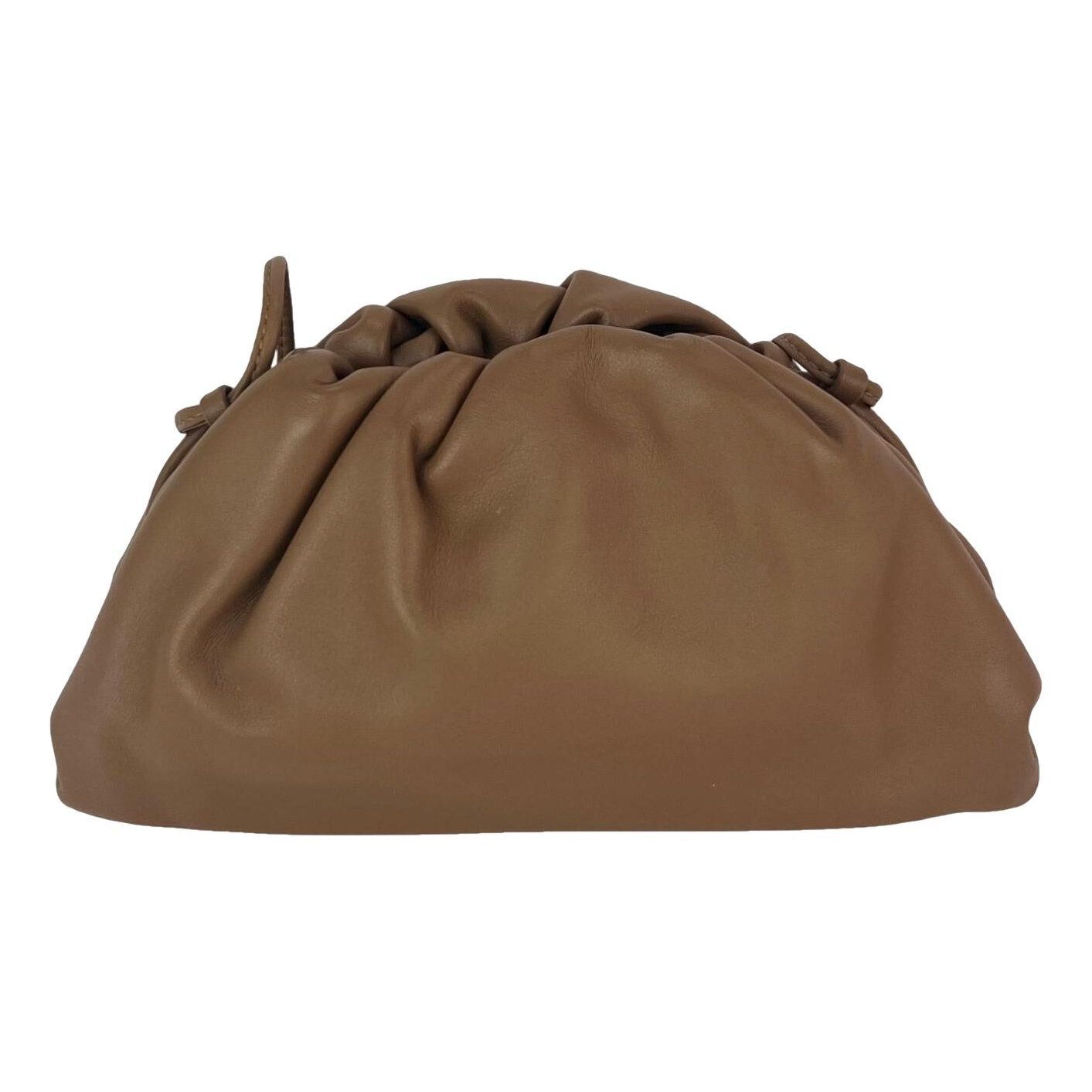 Pouch leather crossbody bag