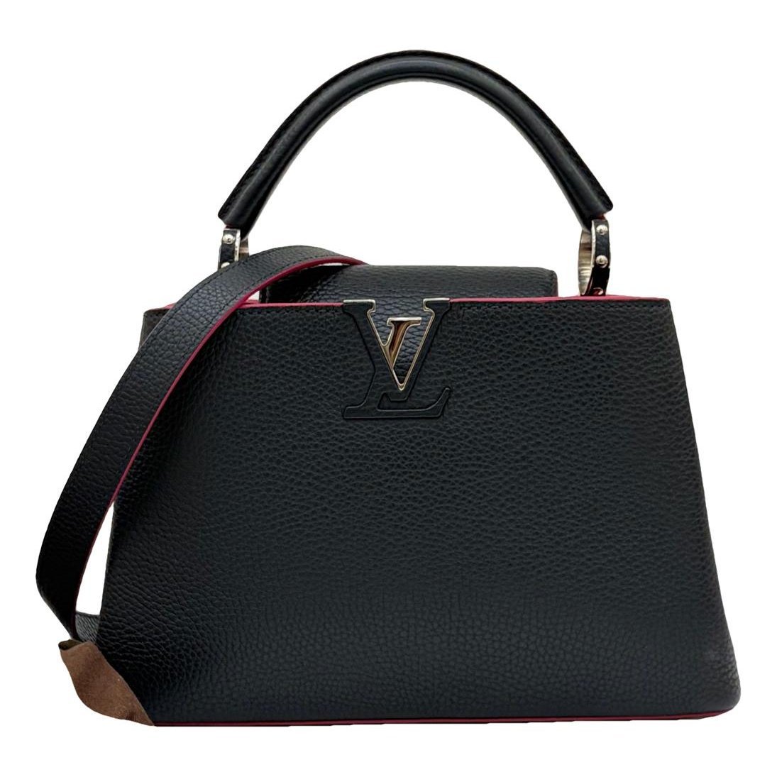 Capucines leather handbag