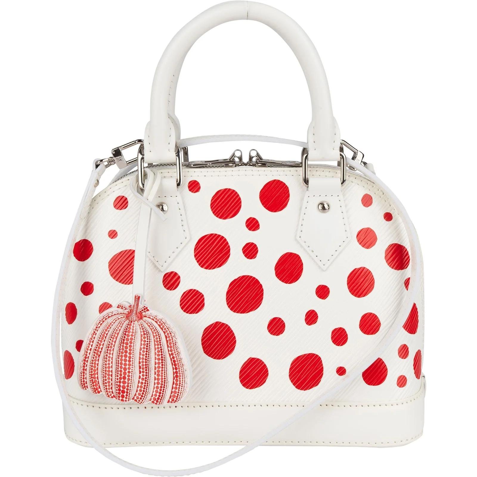 Louis Vuitton Alma leather handbag
