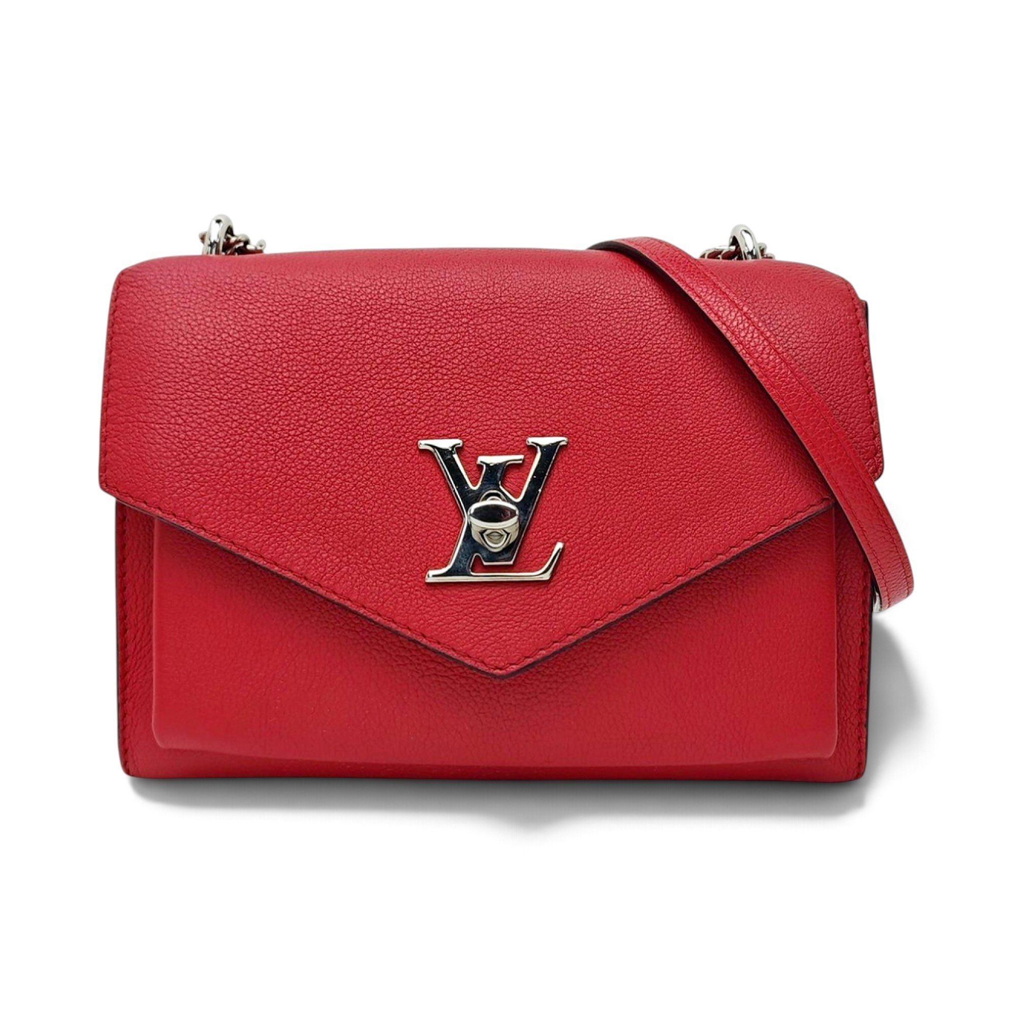 Lockme leather handbag