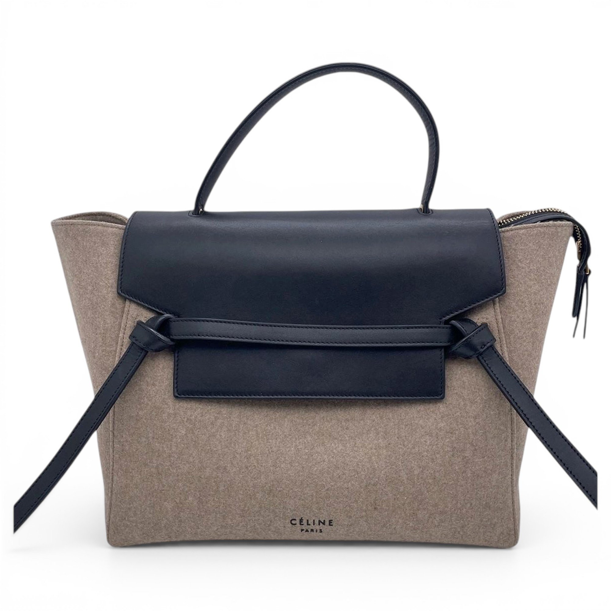 Belt cloth handbag