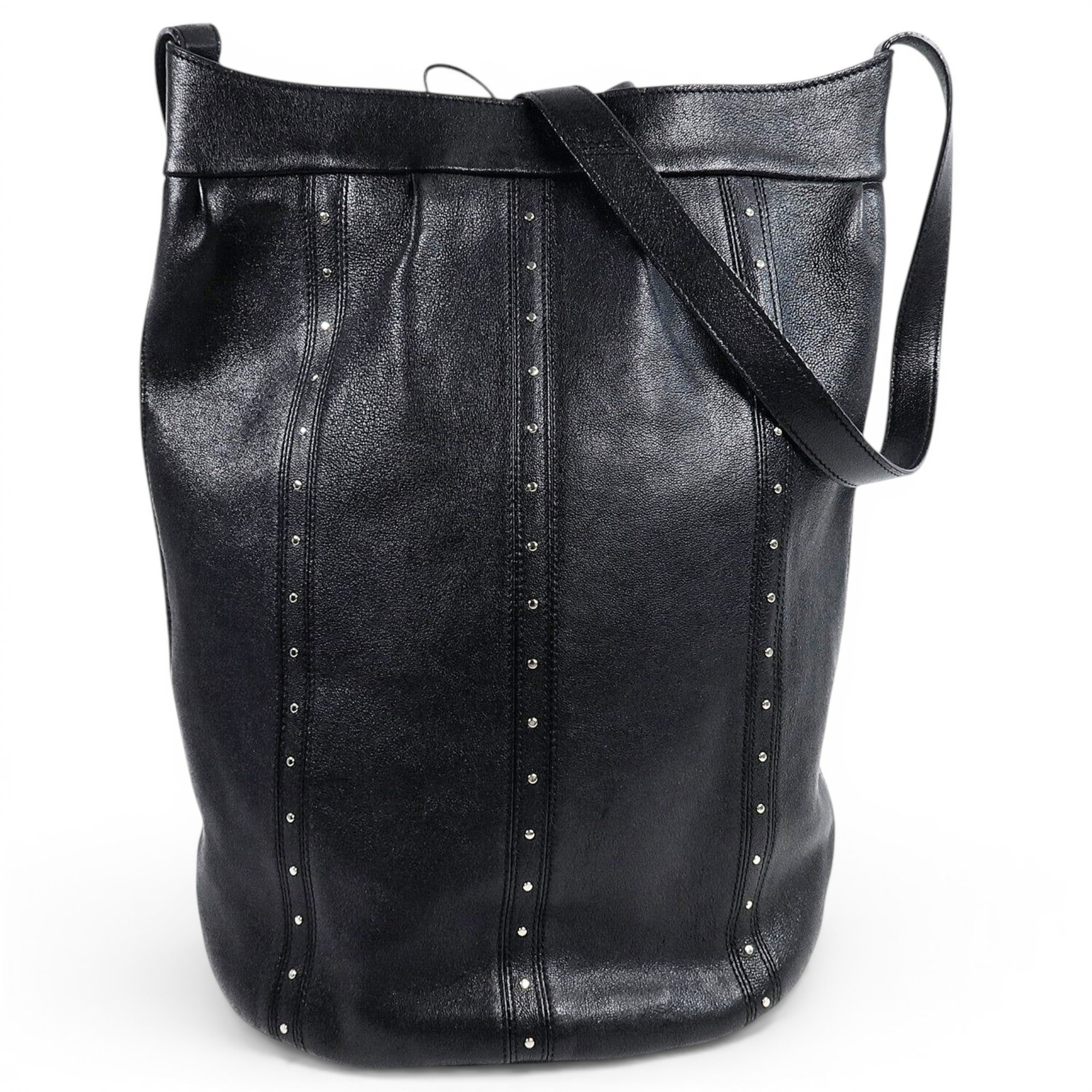 SAC SEAU leather handbag