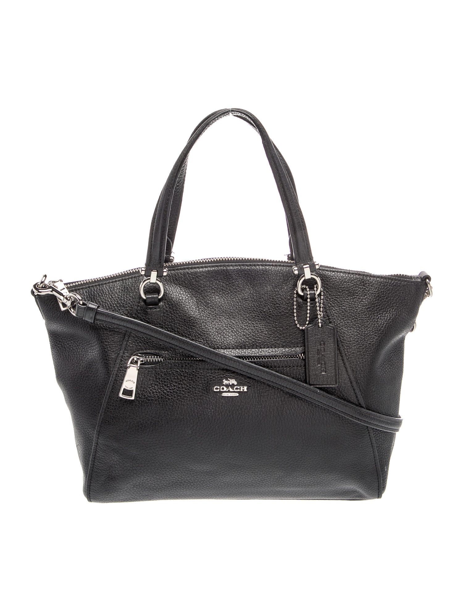 Leather Top Handle Bag
