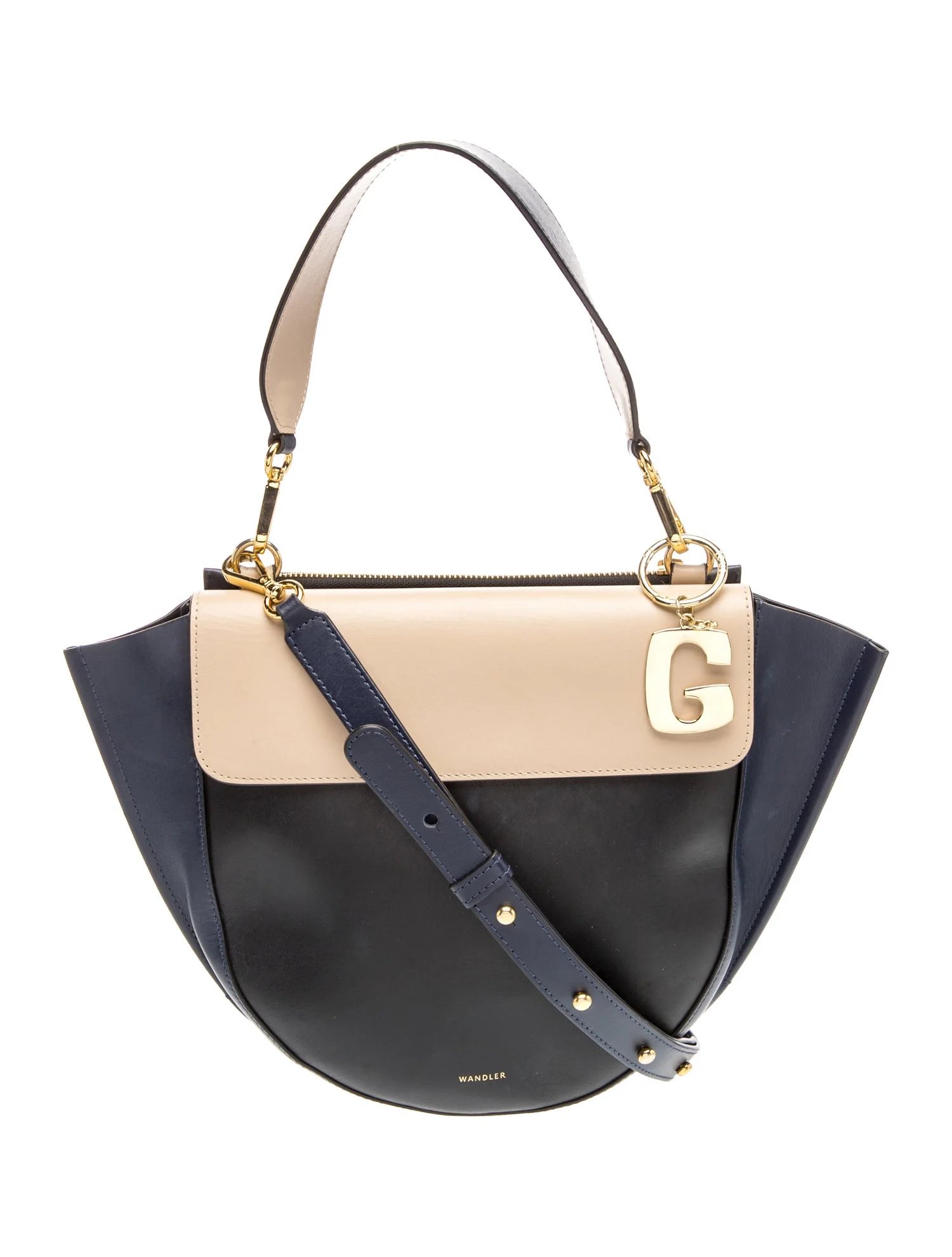 Wandler Leather Top Handle Bag