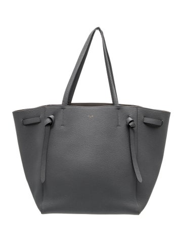 Leather Cabas Phantom w/Belt Small