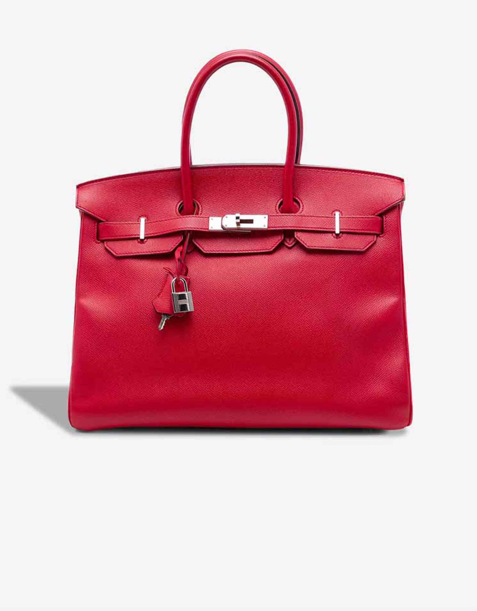 
		Birkin 35 Epsom Rouge Casaque    