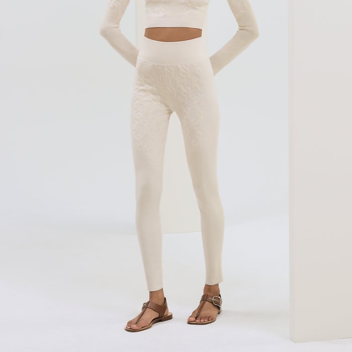 Blanc Naturel "H" Leggings