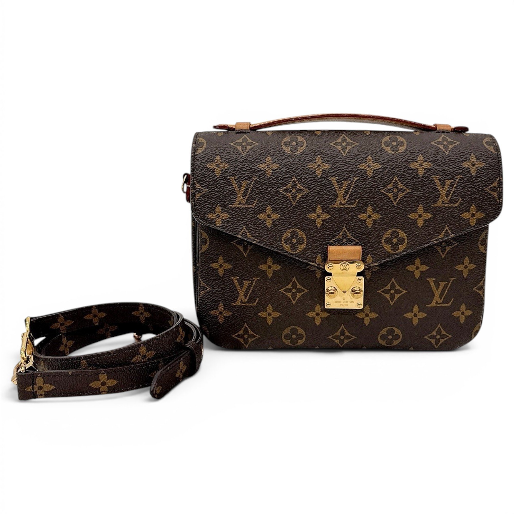 Metis leather handbag