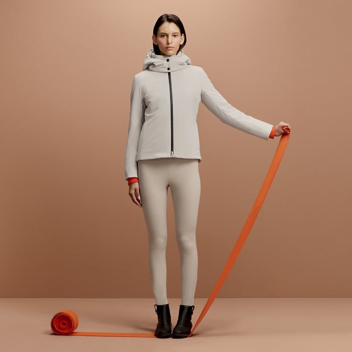 Gris Carrière Taiga Puffer Coat
