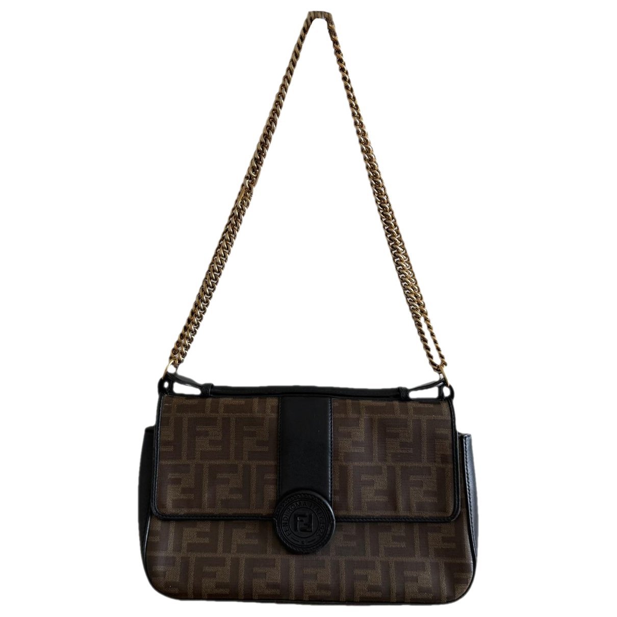 FF leather handbag