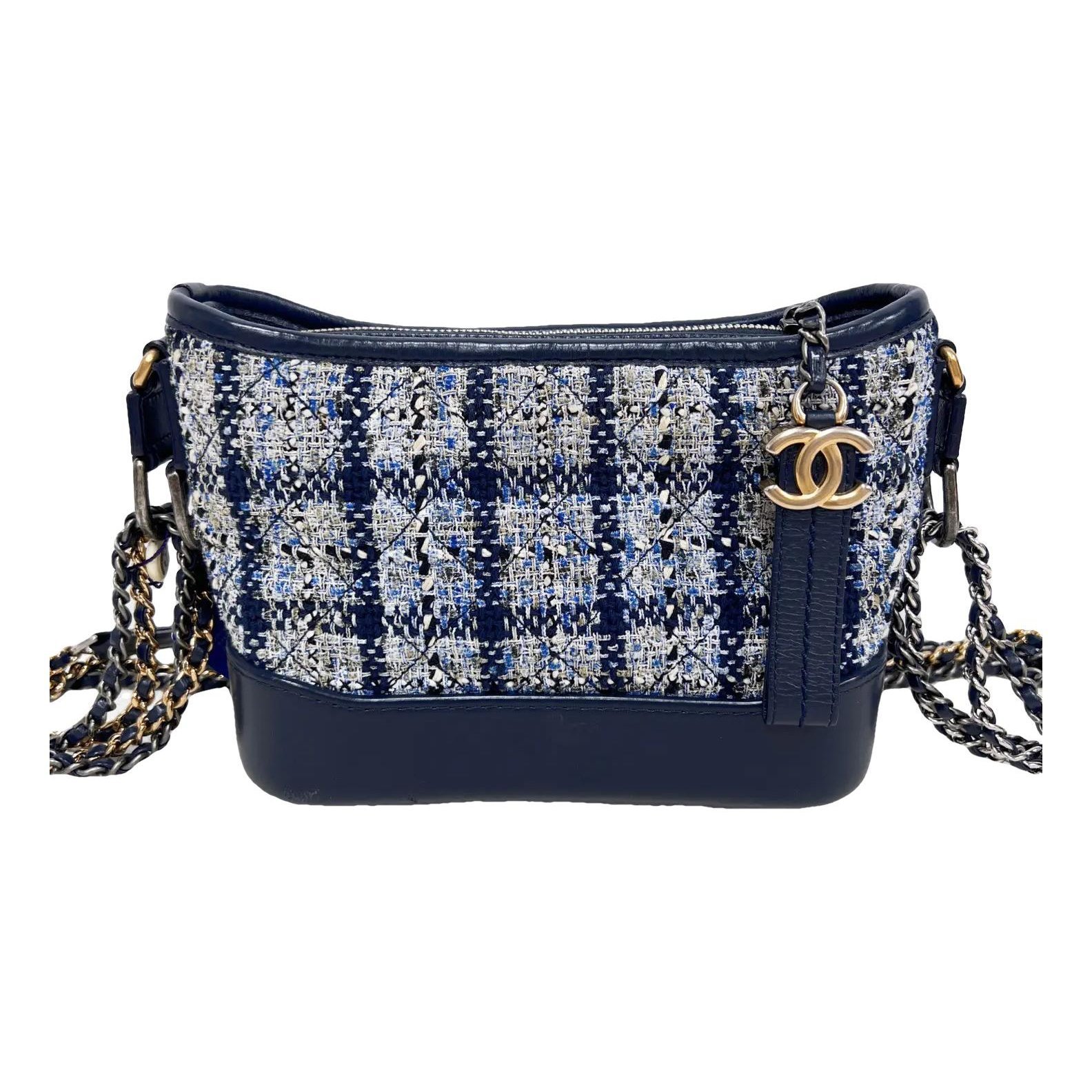 Gabrielle tweed handbag
