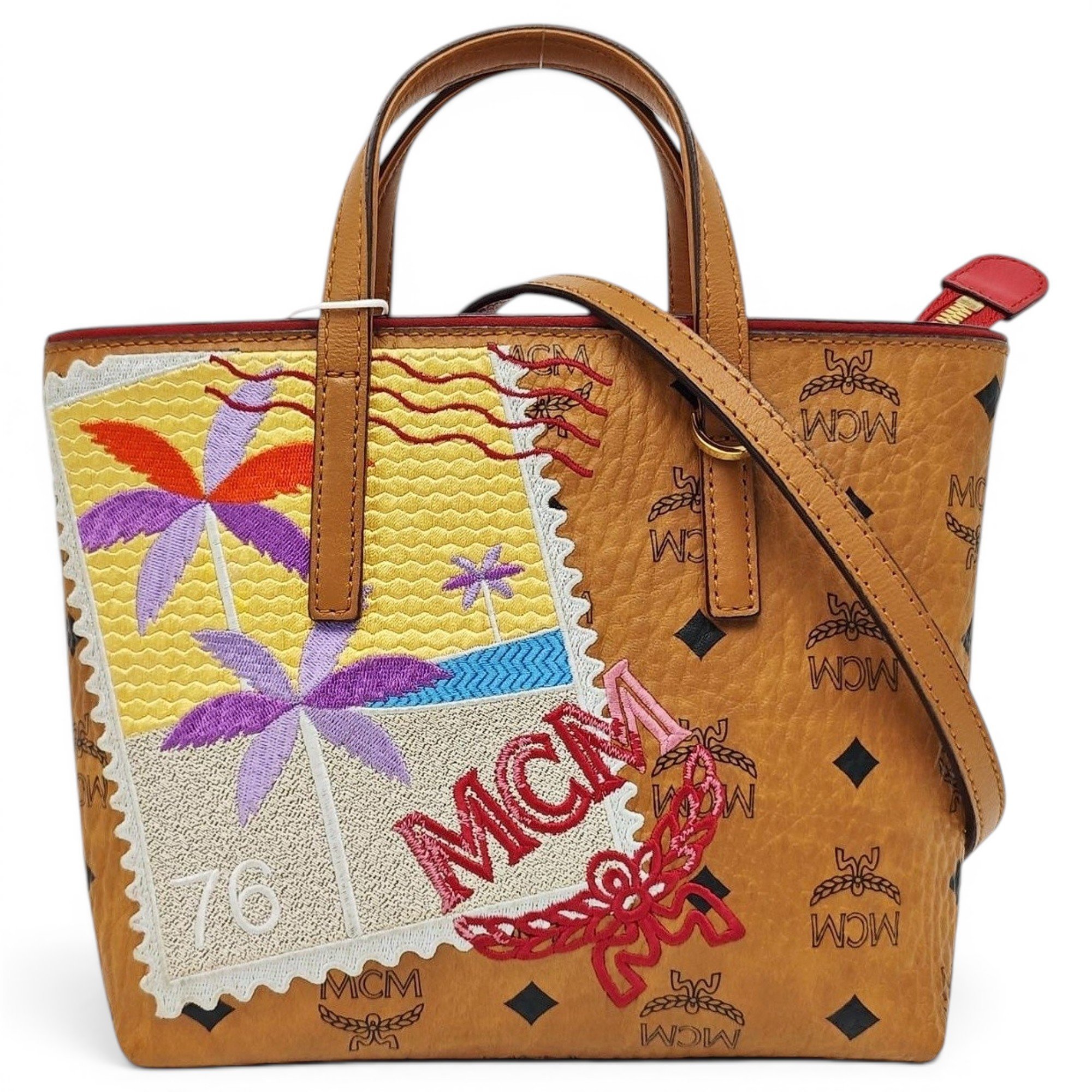 MCM Anya leather handbag