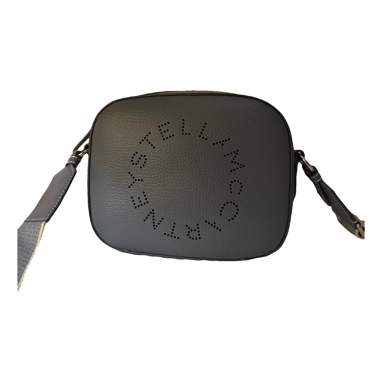 Stella McCartney Logo leather crossbody bag