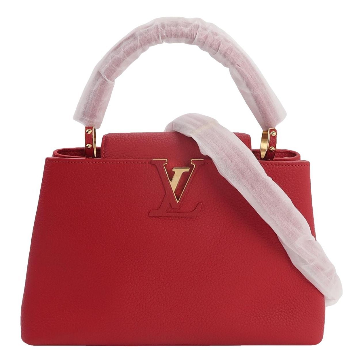 Capucines leather handbag