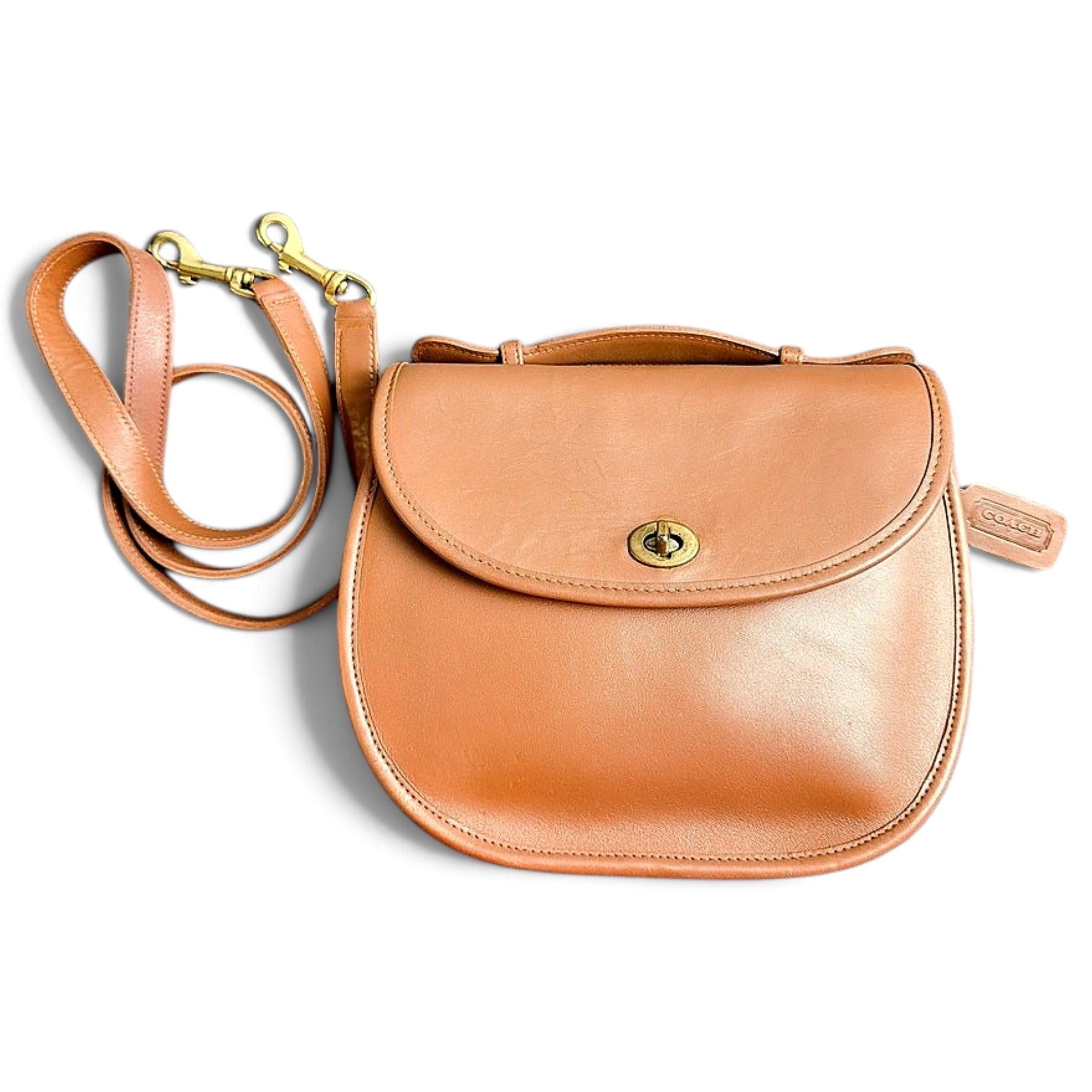 Coach Signature Sufflette leather crossbody bag
