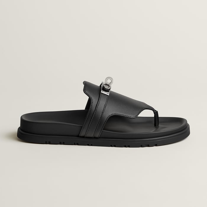 黒 サンダル 《アンピール》