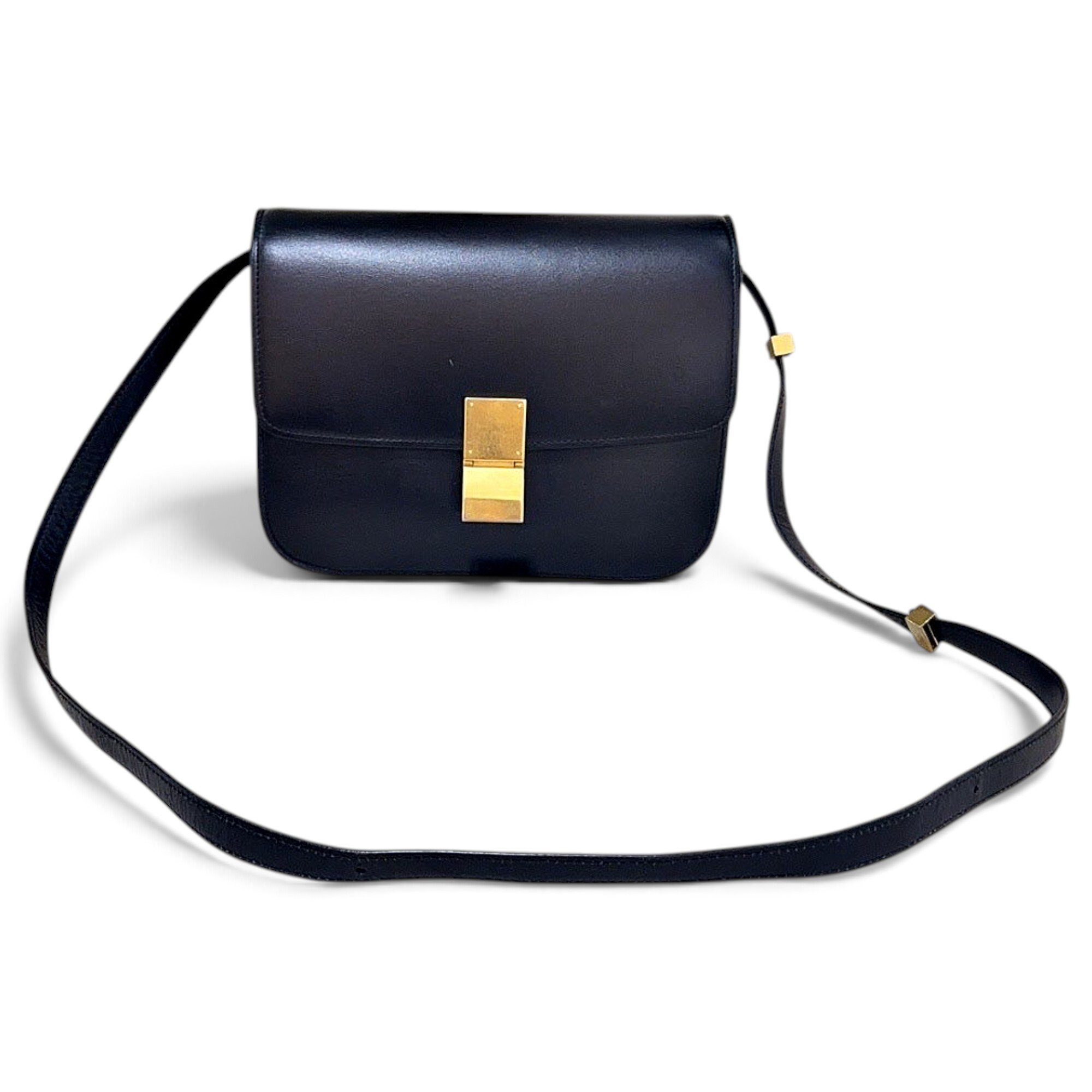 Classic leather handbag