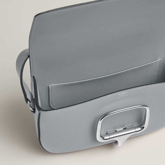 Gris Pantin Hermès Della Cavalleria Elan Bag