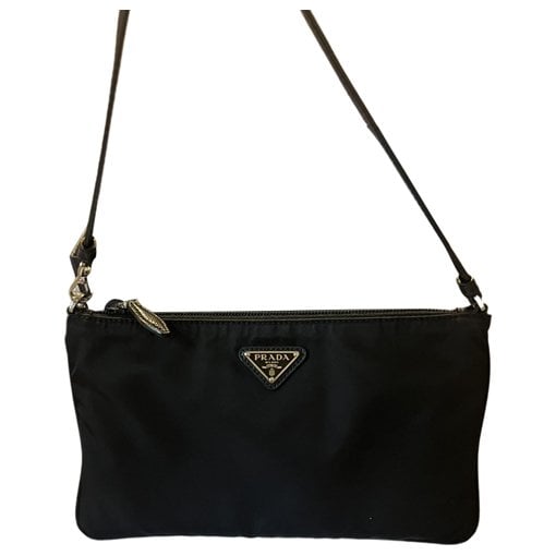 Re-Nylon cloth clutch bag