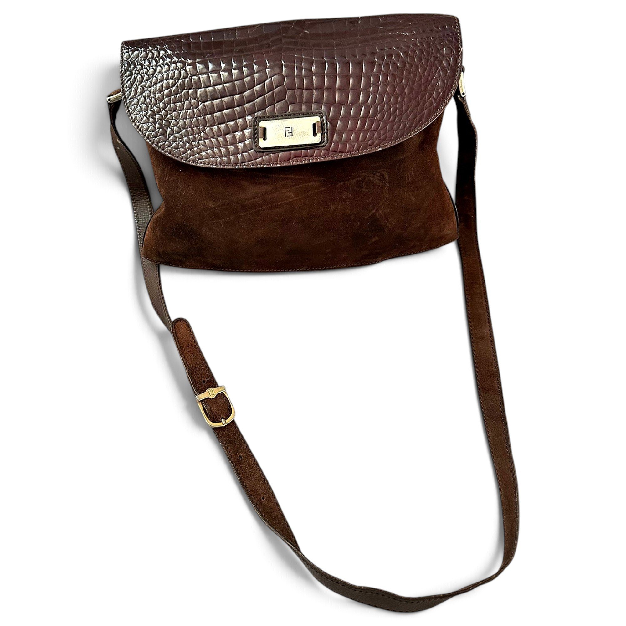 Velvet crossbody bag