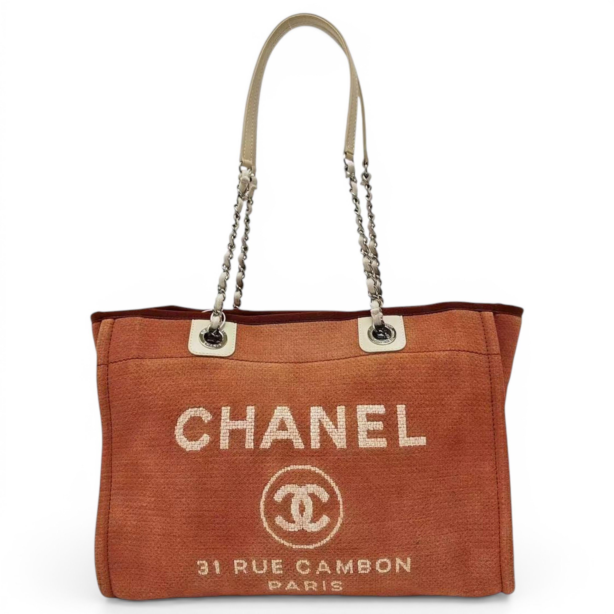 Deauville Chain cloth tote