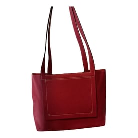 Hermes Cabasellier Handbag Pink Clemence Leather