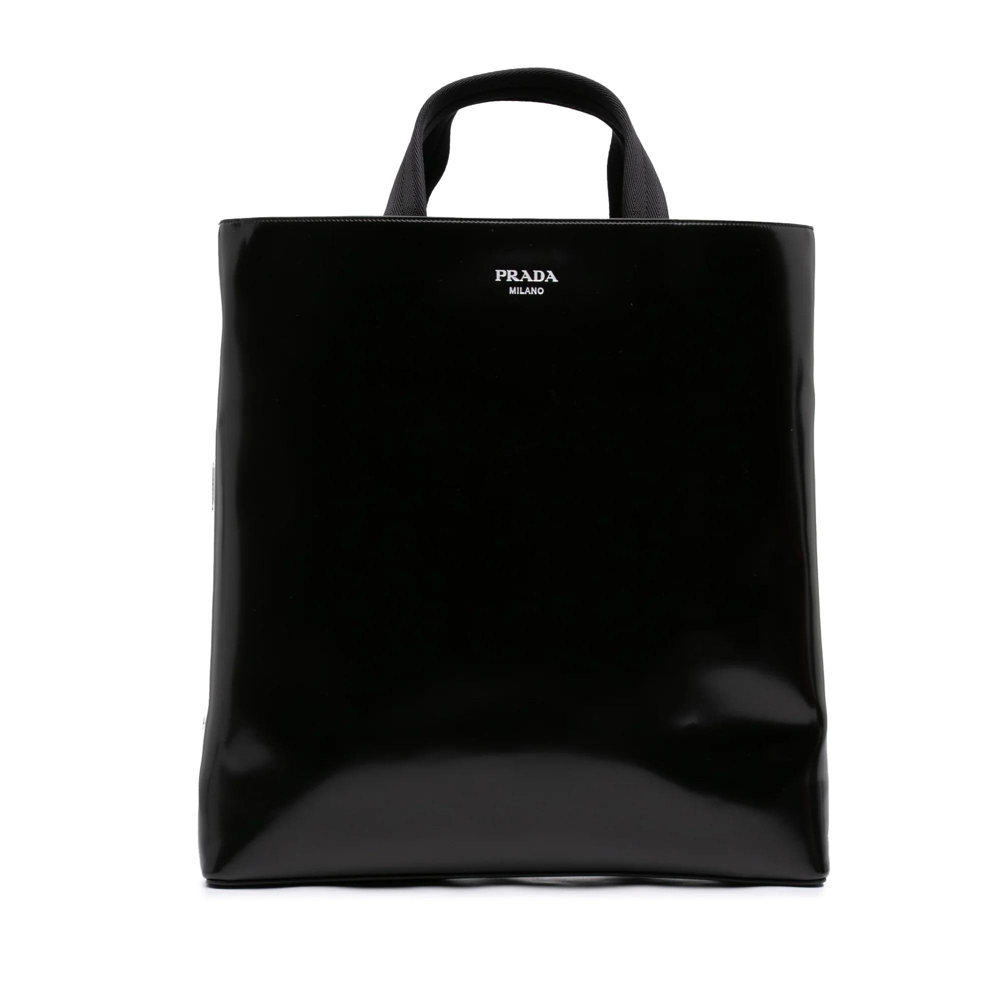 Prada Pony-style calfskin tote