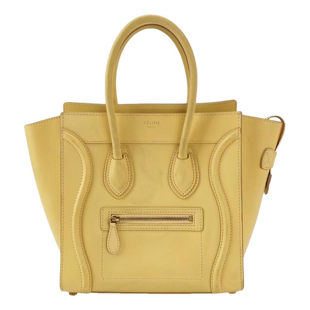 Luggage leather handbag