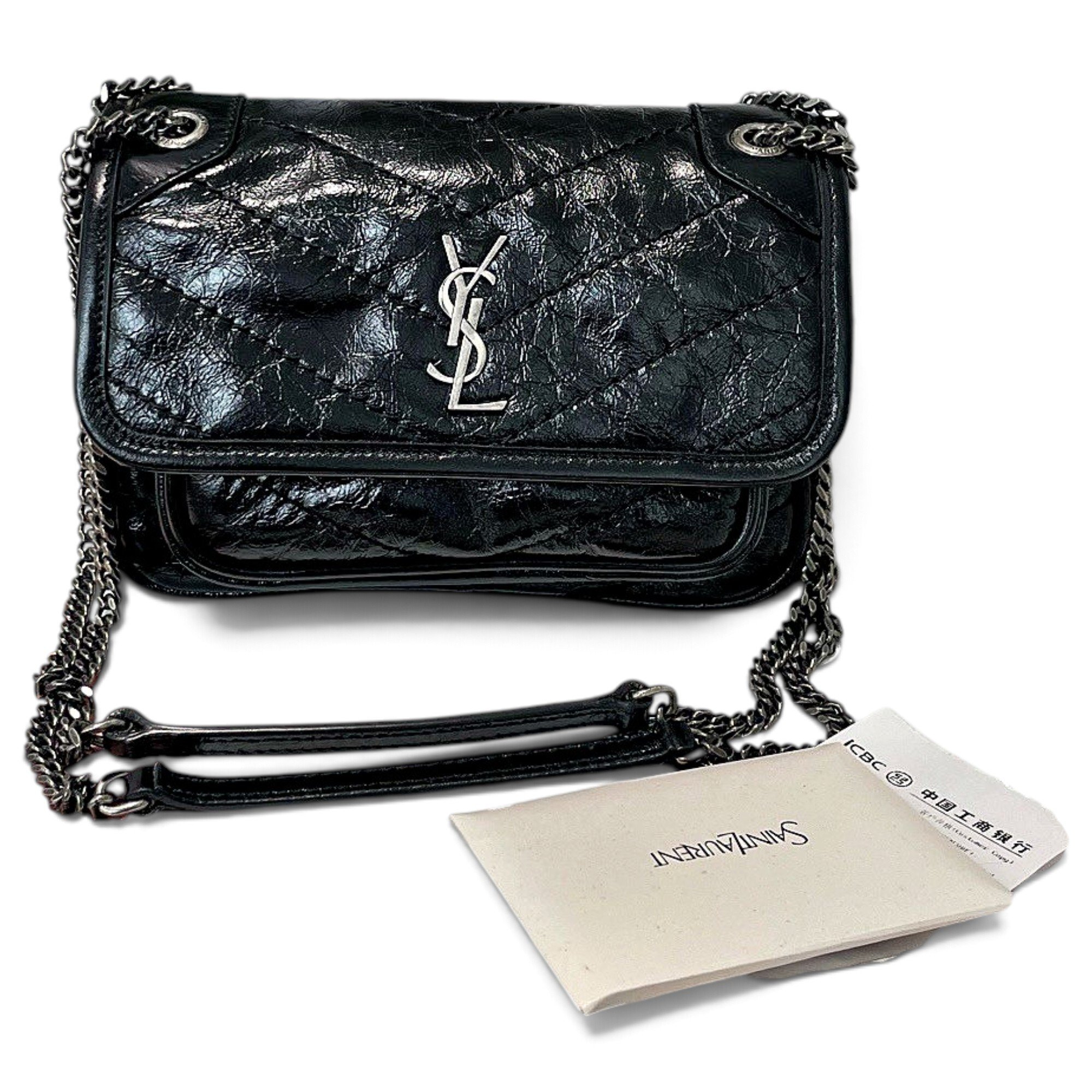 Mini Niki leather handbag
