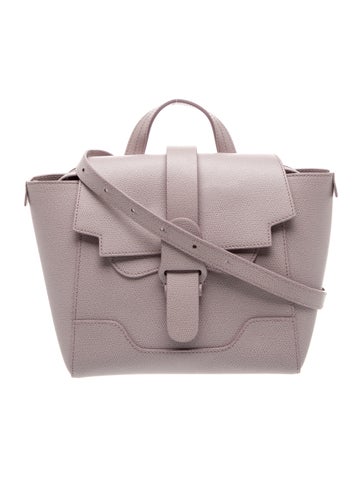 Leather Top Handle Bag