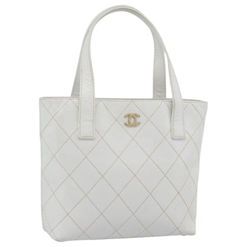 Leather tote