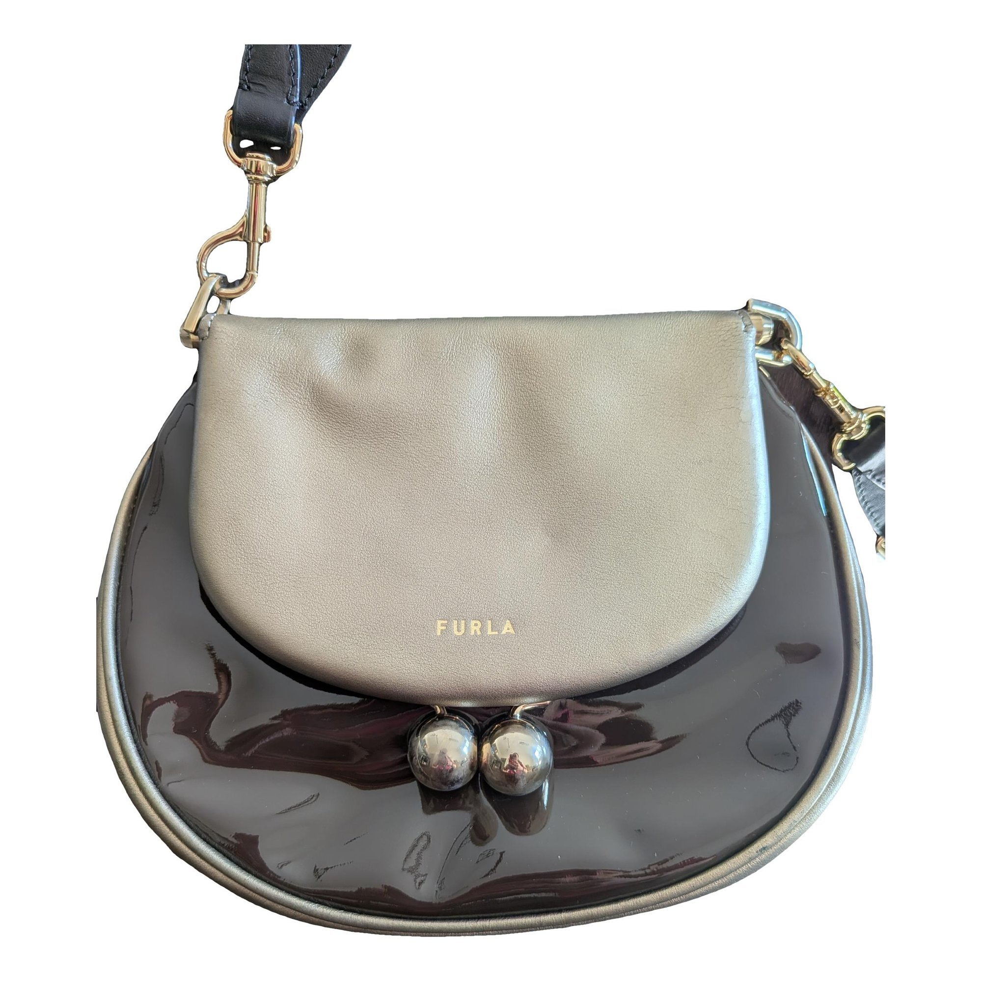 Leather crossbody bag