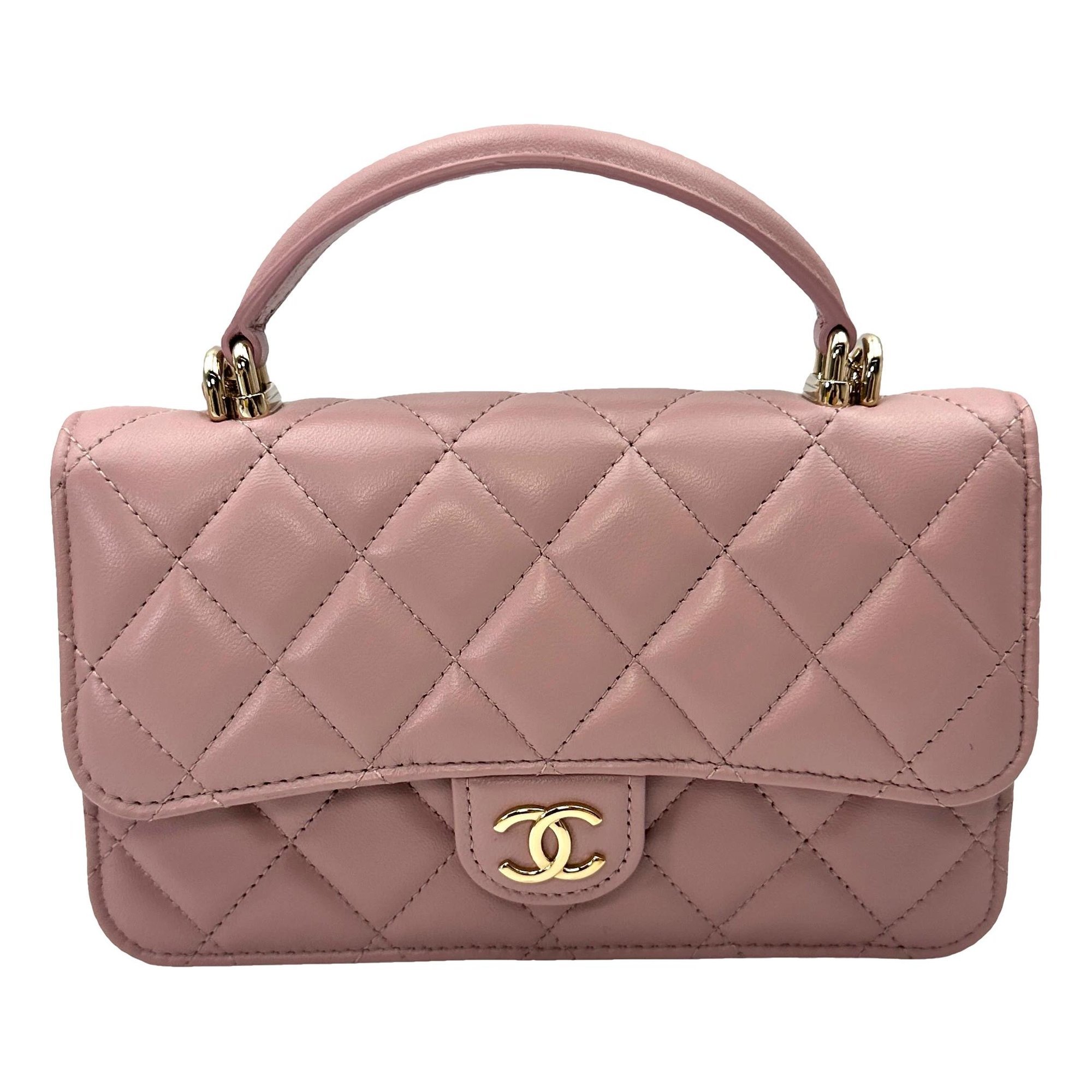 Timeless Classique Top Handle leather handbag