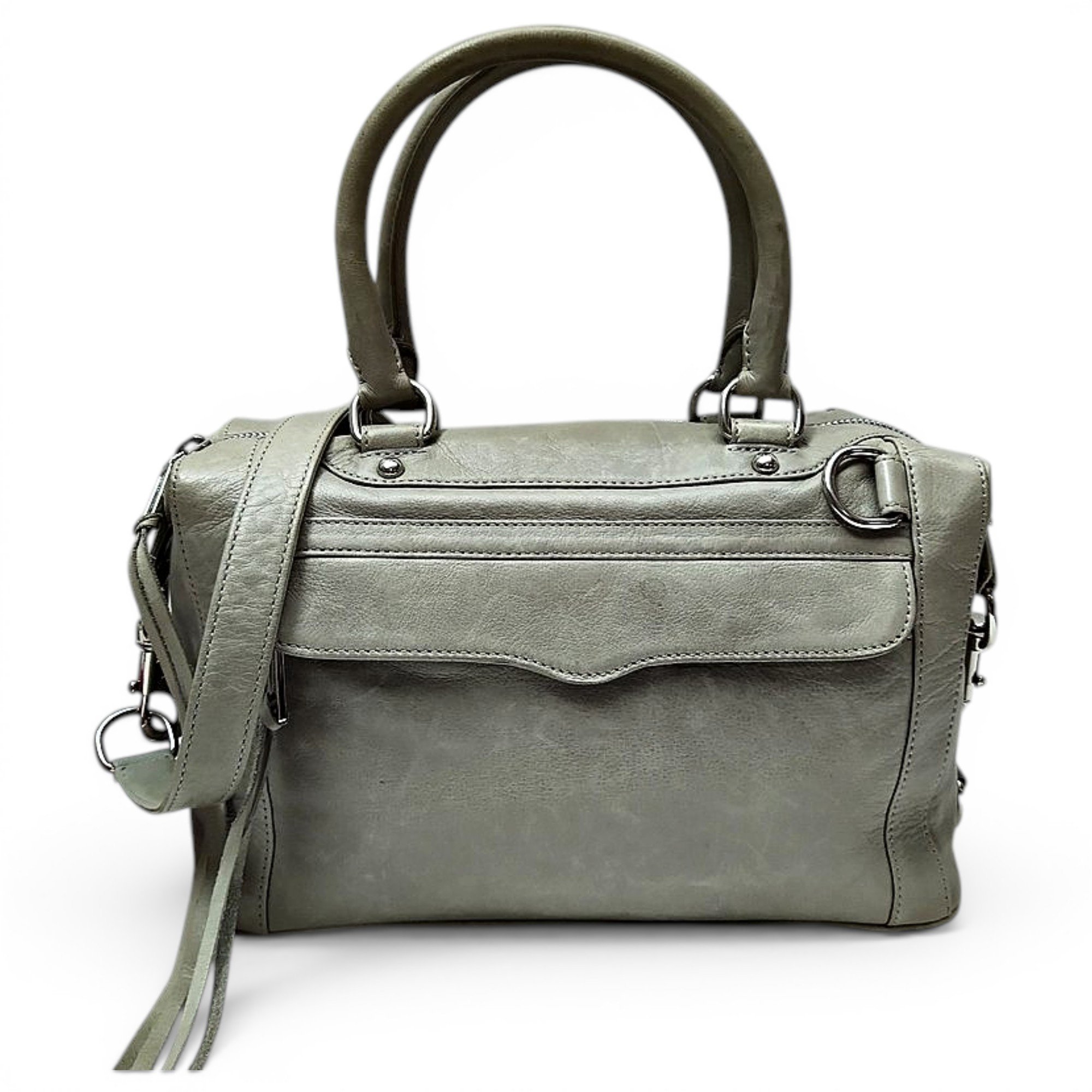 Leather satchel