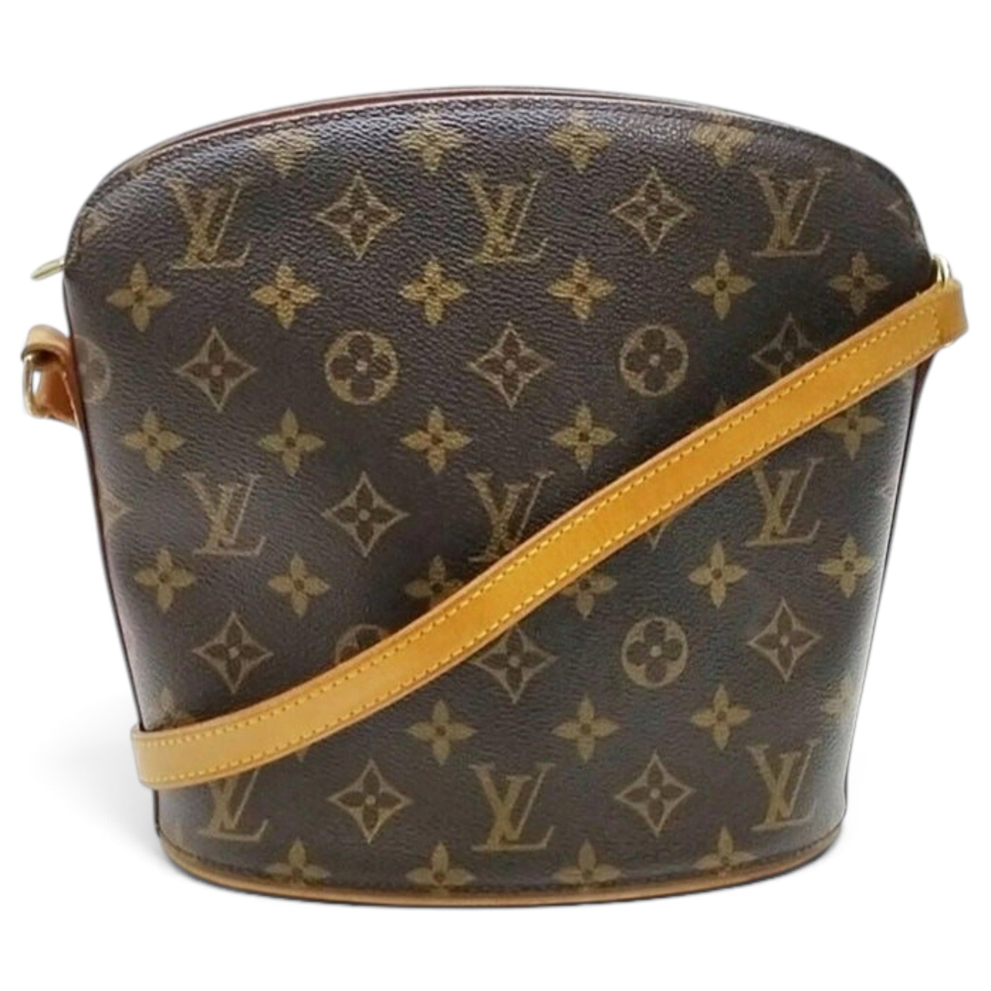 Drouot leather crossbody bag