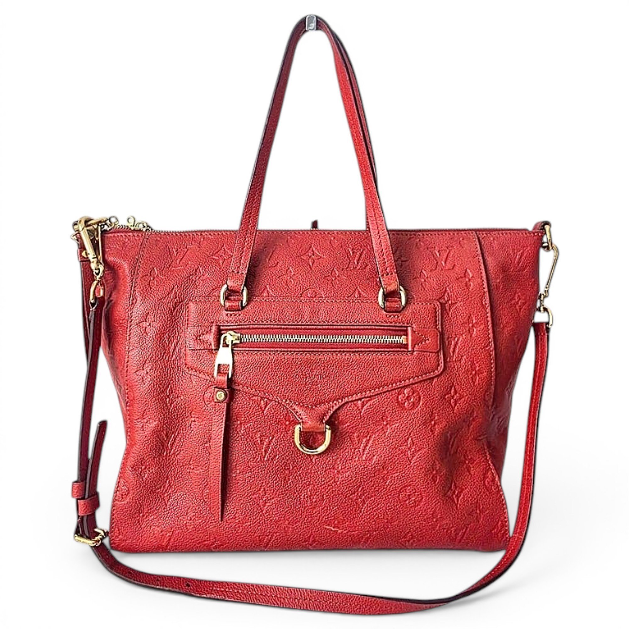 Lumineuse leather handbag