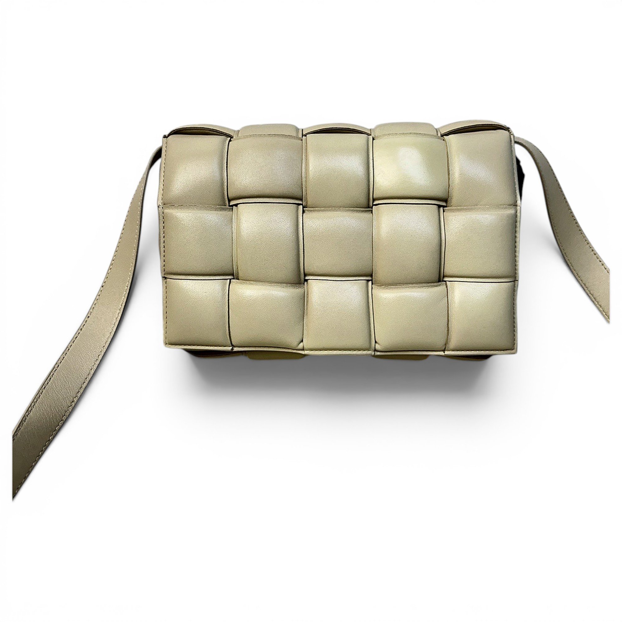 Cassette Padded leather crossbody bag