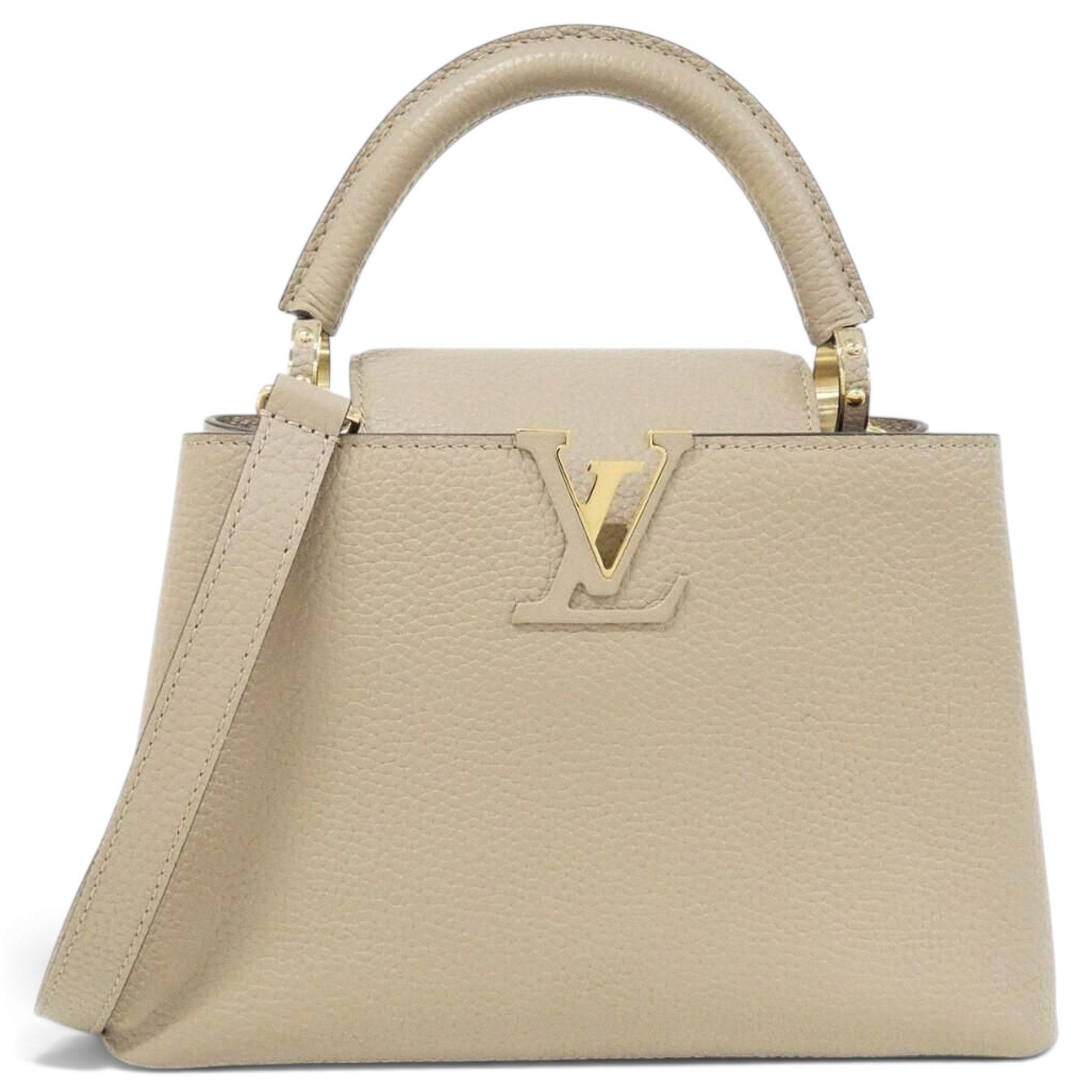Capucines leather handbag