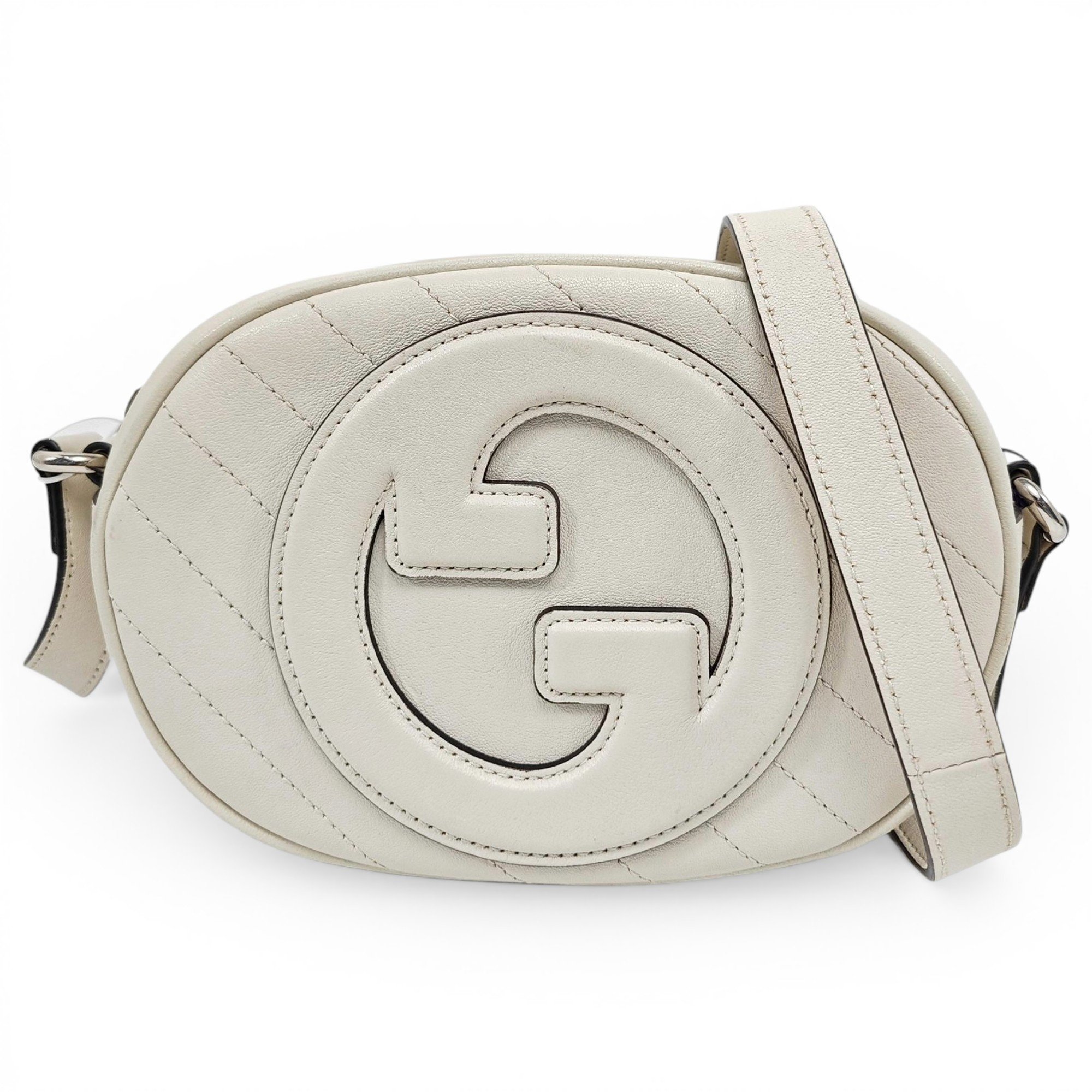 GG Marmont Round leather crossbody bag