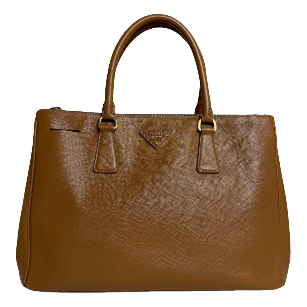 Madras leather handbag