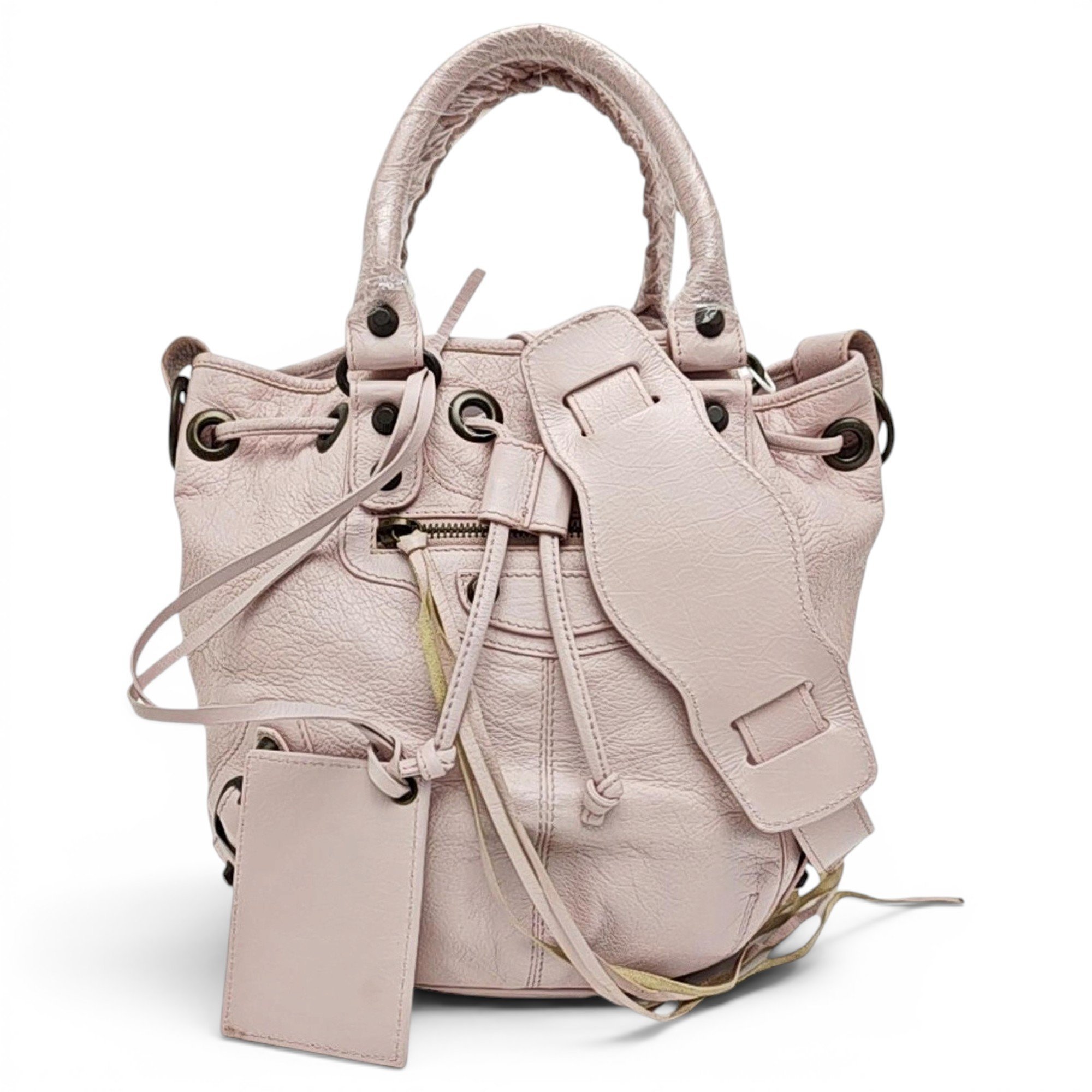 Leather handbag