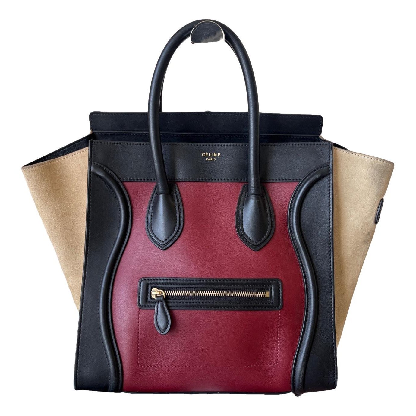 Luggage leather handbag