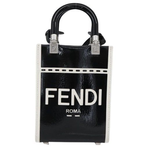 Sunshine patent leather handbag