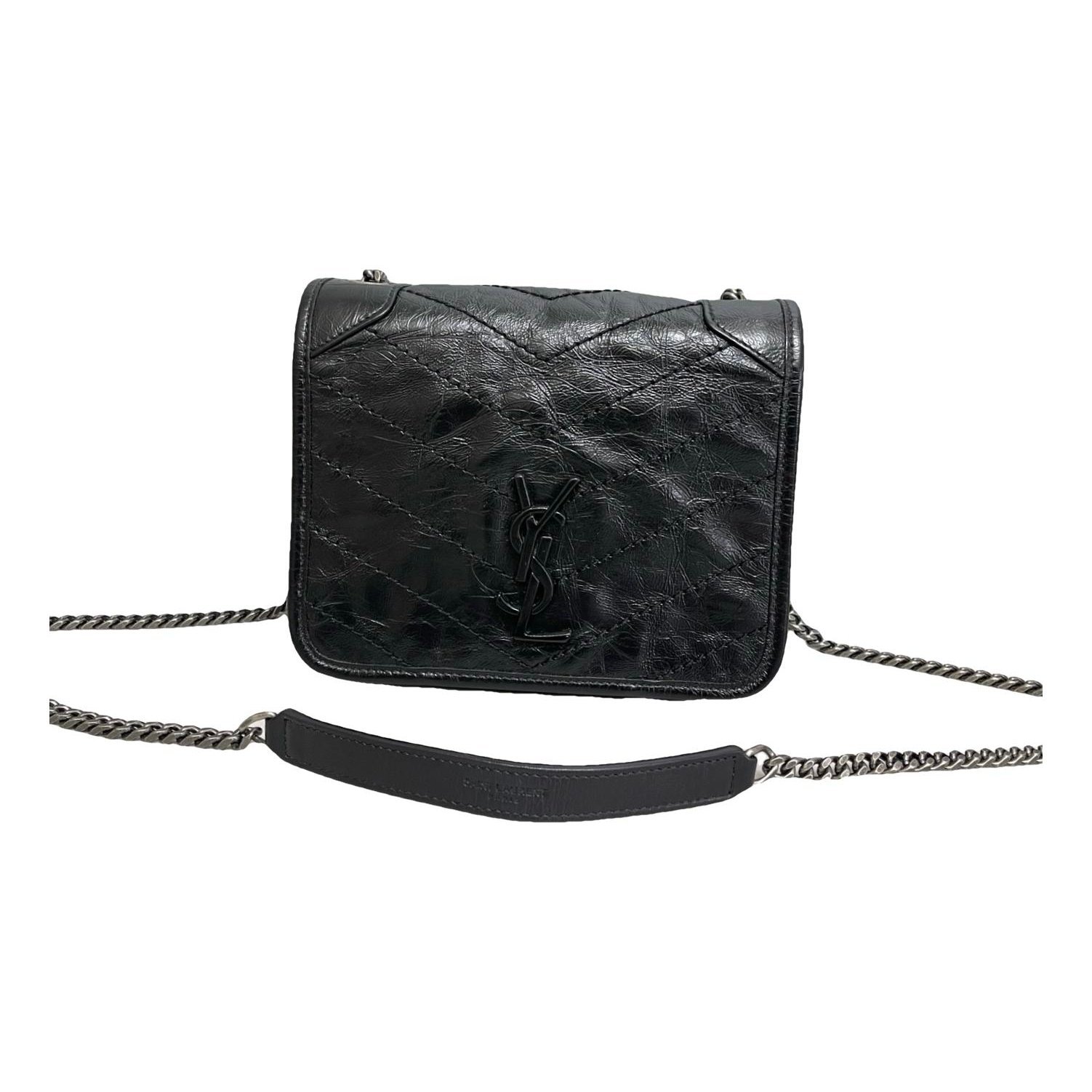 Mini Niki leather handbag