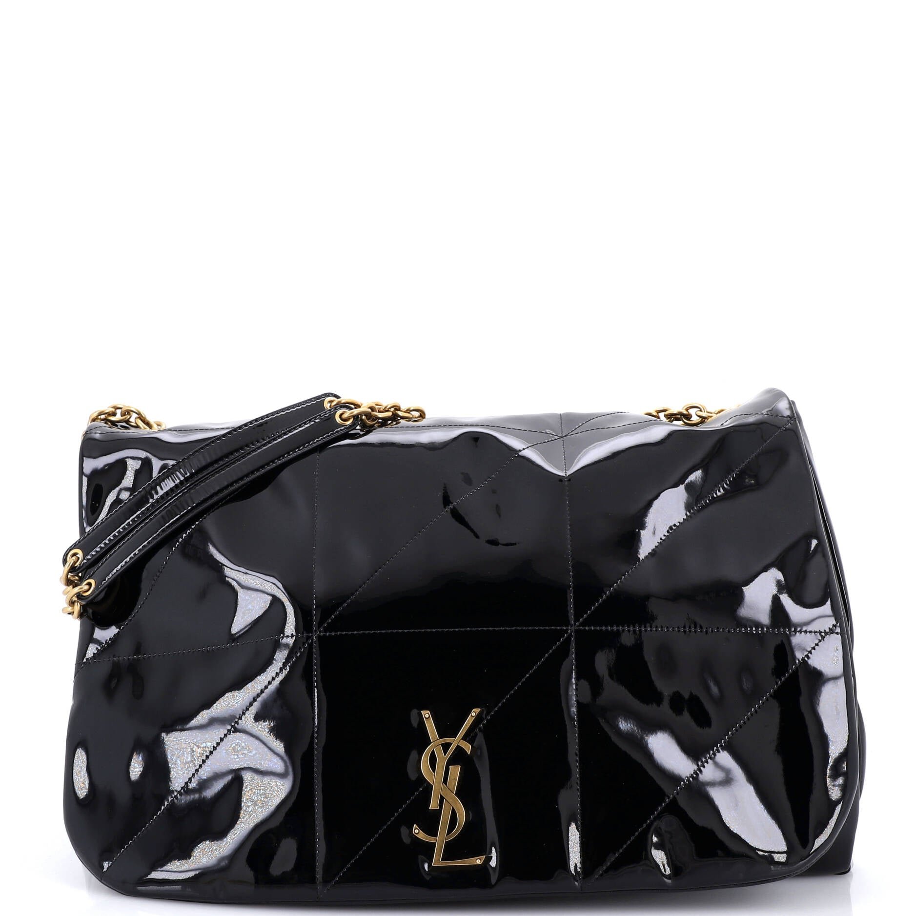 Jamie 4.3 Shoulder Bag Quilted Patent Large