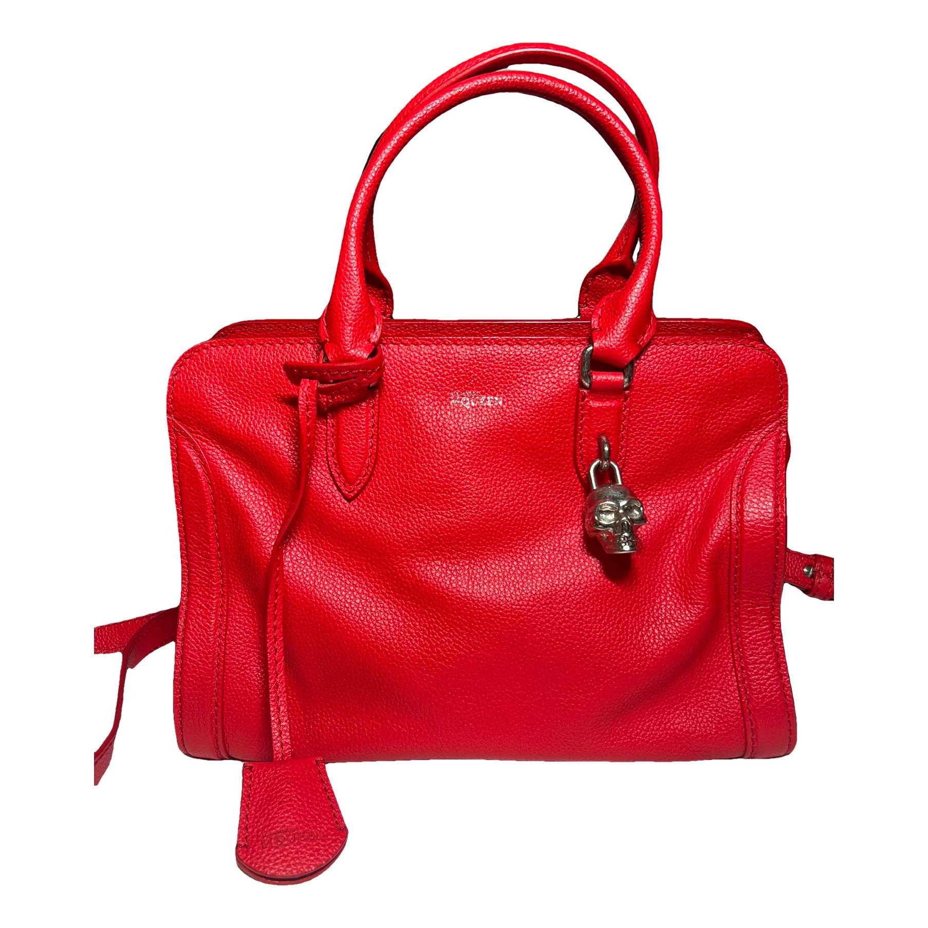 Alexander McQueen Zippé leather bag