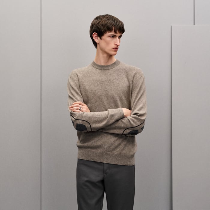 Vigoureux "Maillon Chaine d'Ancre" Crewneck Cashmere Sweater