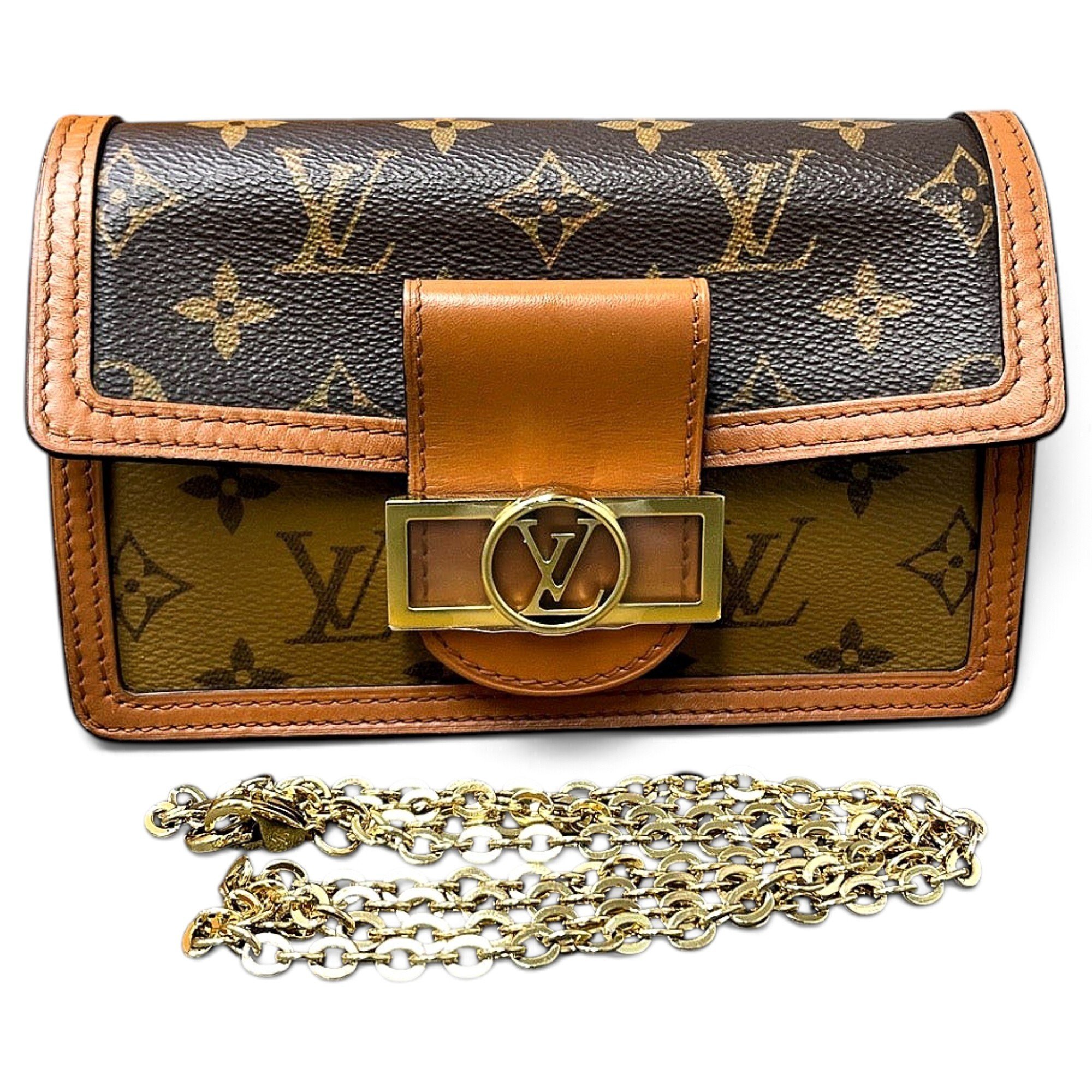 Dauphine cloth crossbody bag