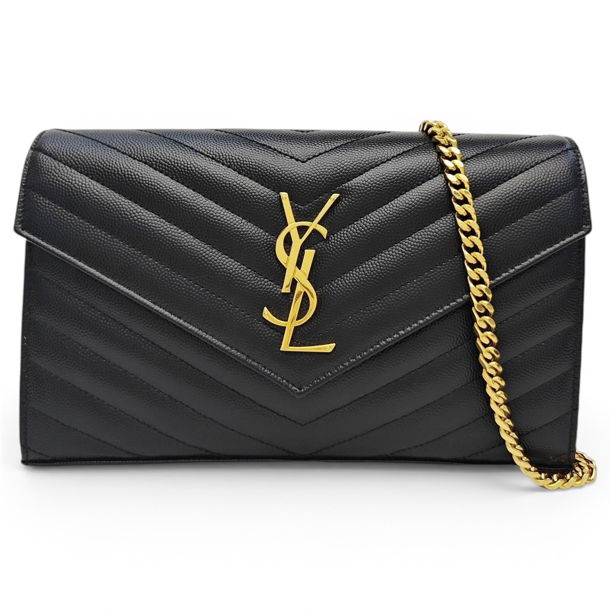 Baby monogramme leather handbag