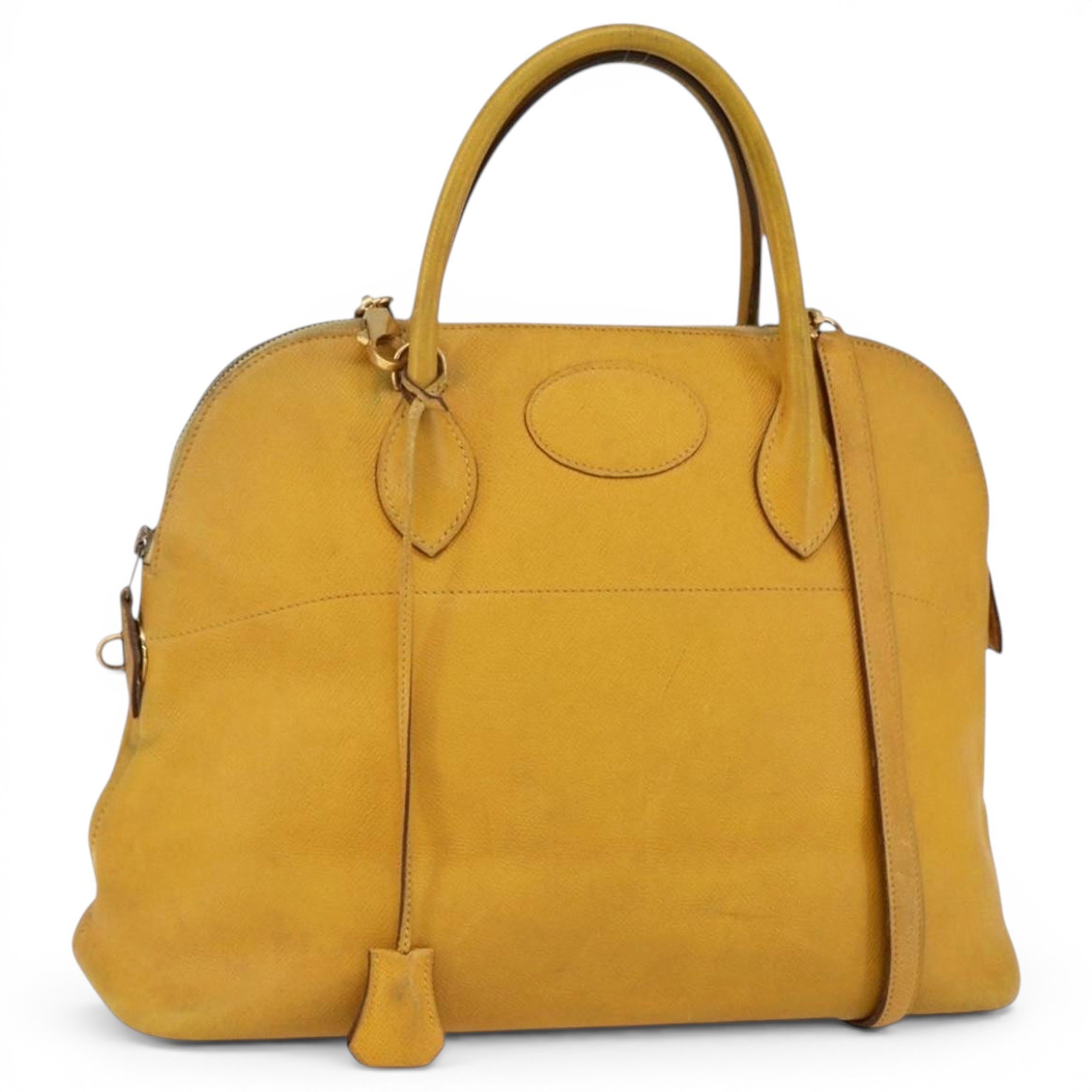 Bolide leather handbag